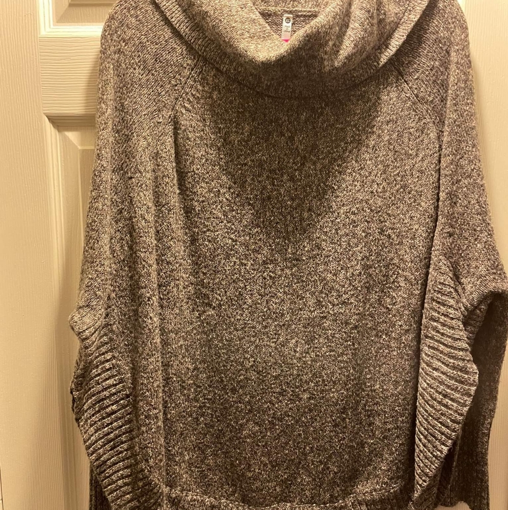 XL cowl neck sweater
